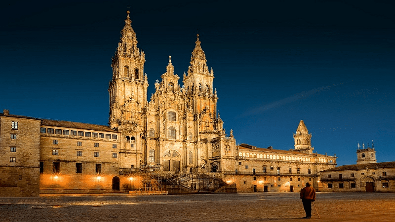 Portugal com Santiago de Compostela na Espanha - Outubro de 2025